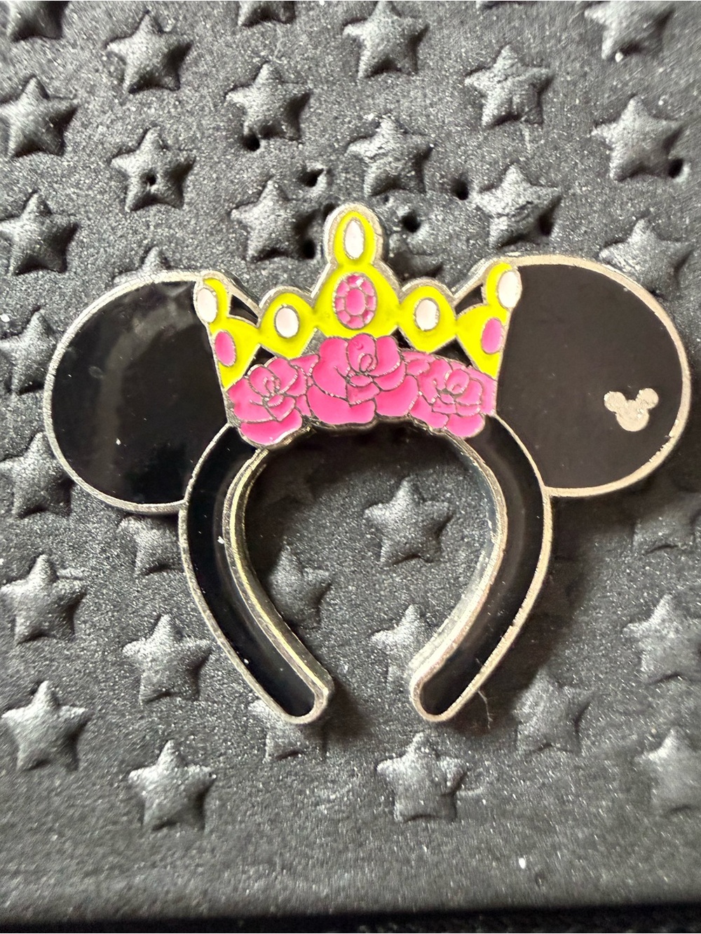 Disney Minnie Headband Crown Ears Enamel Pin